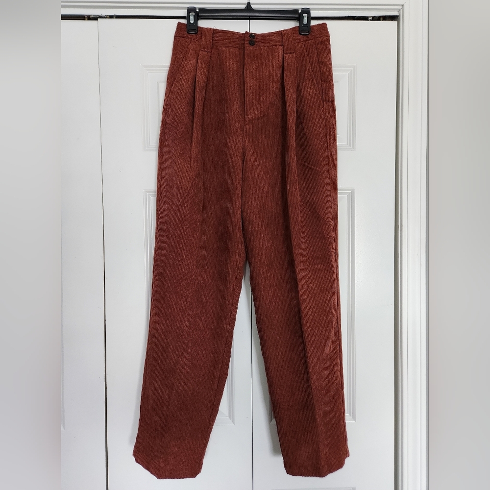 Madewell Corduroy High Rise Tapered Pants